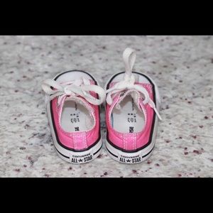 Pink converse